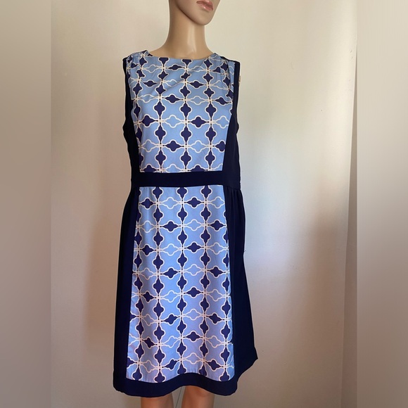 Vintage Blue Dresss, size M - Picture 4 of 5